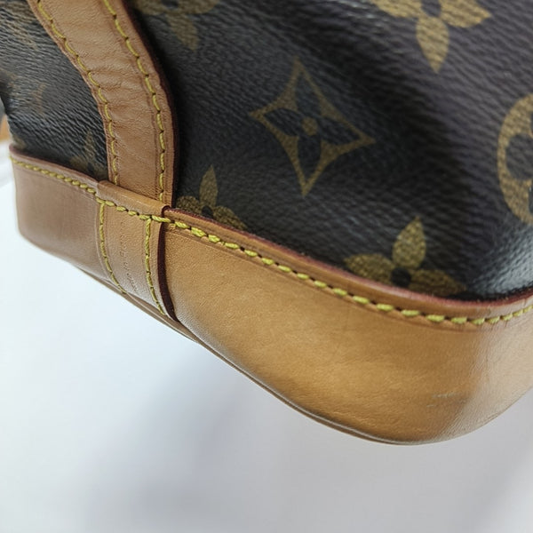 NOÉ BB Monogram Coated Canvas Brown
