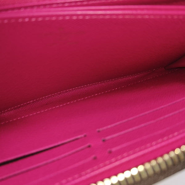 ZIPPY Monogram Coated Canvas Brown Wallet