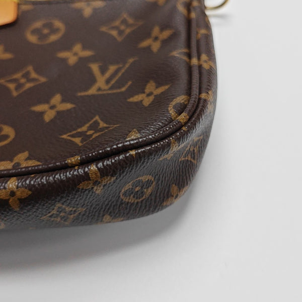 MULTI Monogram Coated Canvas Brown