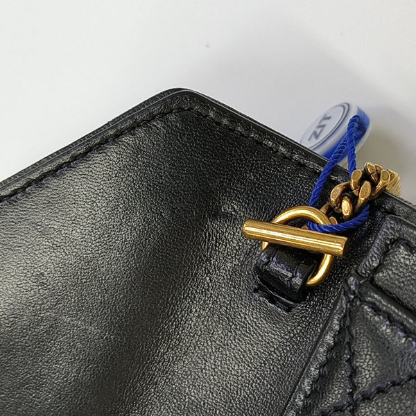GABY Quilted Lambskin Black