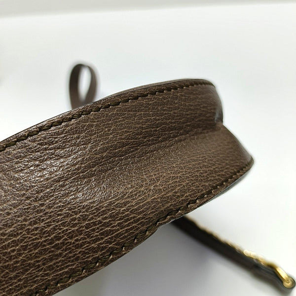 Authenticated pre-owned Ophidia Mini Monogram Coated Canvas Beige - Shoulder Bag at Looply