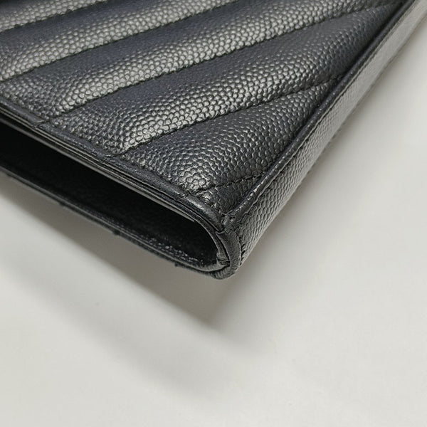 MONOGRAM Medium Chevron Calfskin Black