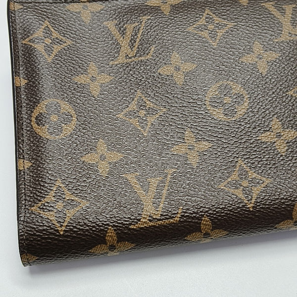 FLORE Monogram Coated Canvas Brown