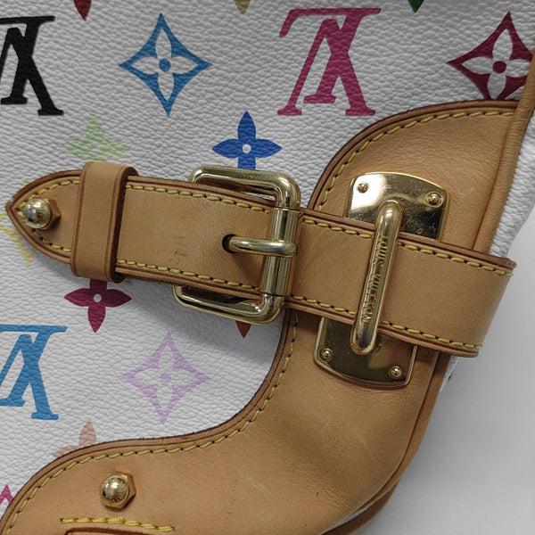 LV × TM CLAUDIA Monogram Coated Canvas White