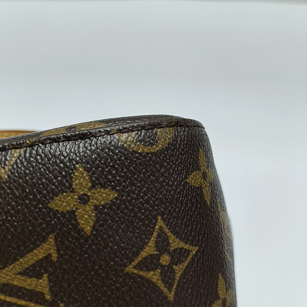 SPONTINI Monogram Coated Canvas Brown
