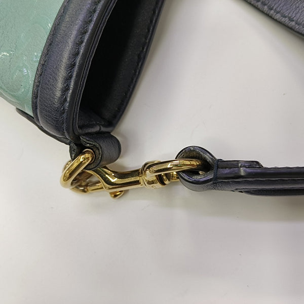 Calfskin Bucket Bag Small Blue