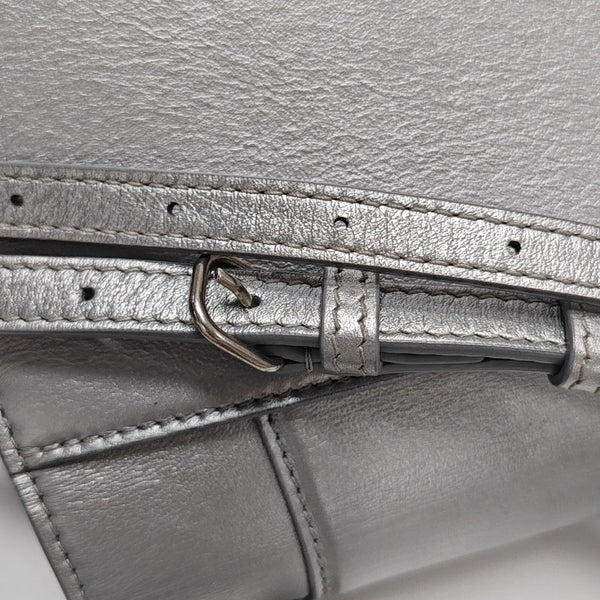Hourglass S Calfskin Silver