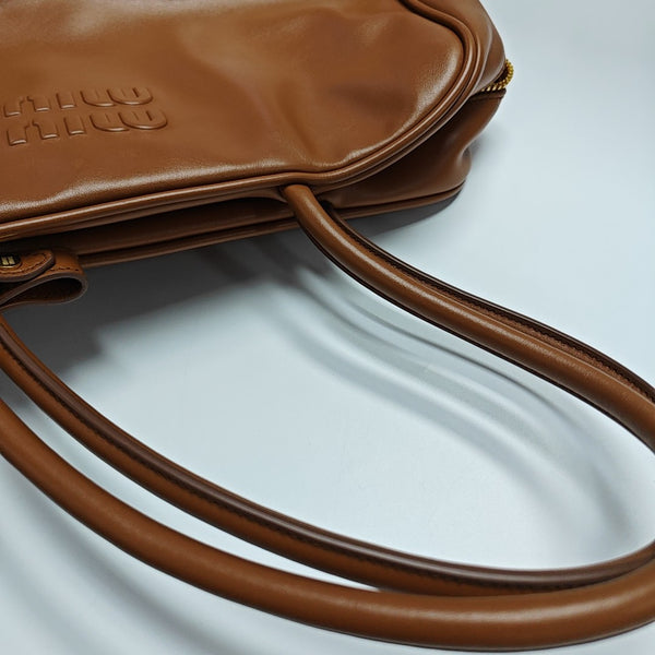 Beau Large Calfskin Brown