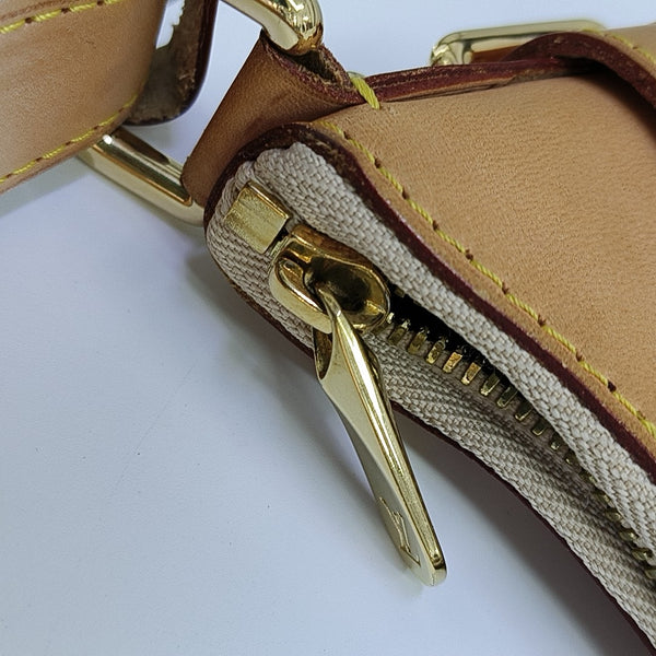 LV × TM GRETA Monogram Coated Canvas White