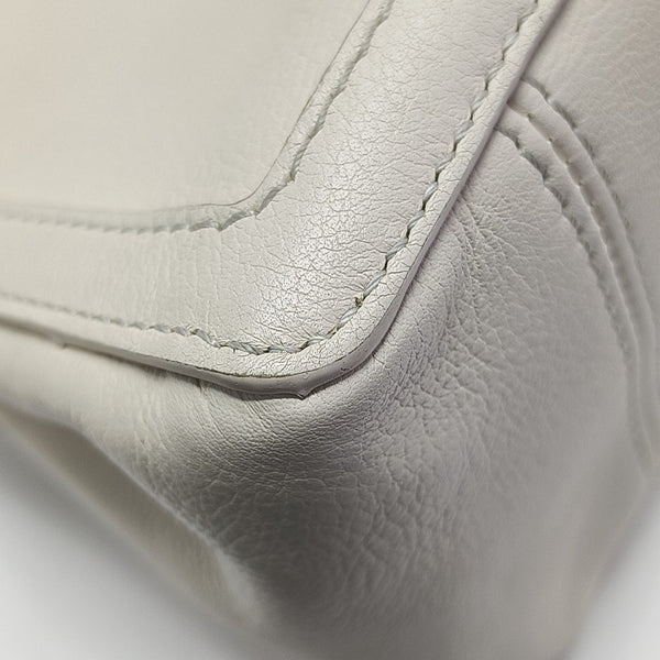 DAUPHINE MM Calfskin White