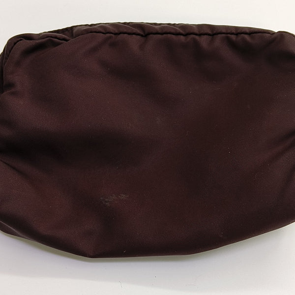 Cosmetic Pouch Fabric Red