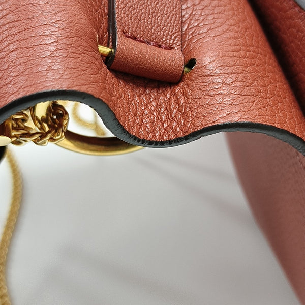 Drew Medium Calfskin Red