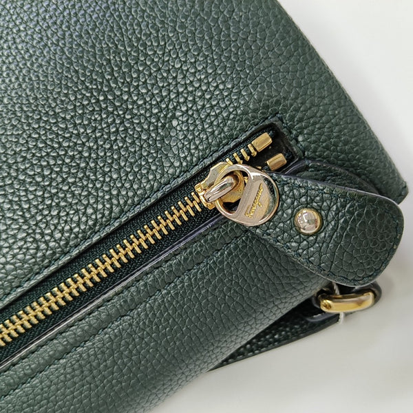 Calfskin Shoulder Bag Green