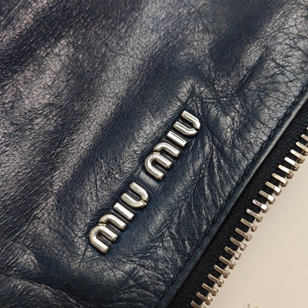 Bow Calfskin Blue