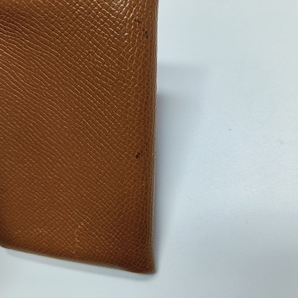 Calvi Epsom Brown Card Holder