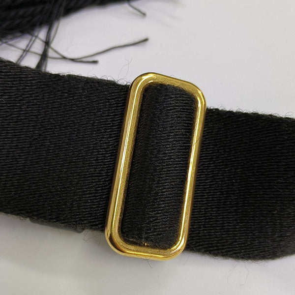 Quilted Nylon Shoulder Bag Black
