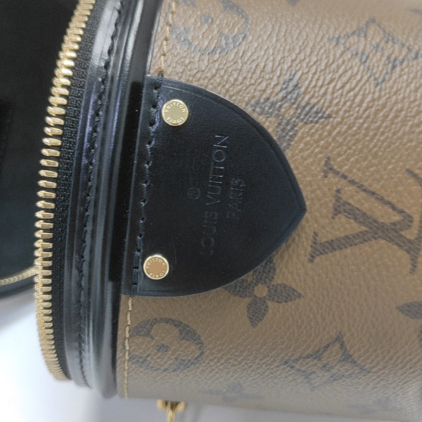CANNES PM Monogram Coated Canvas Brown