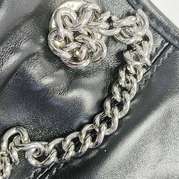 Lambskin Shoulder Bag MM Black