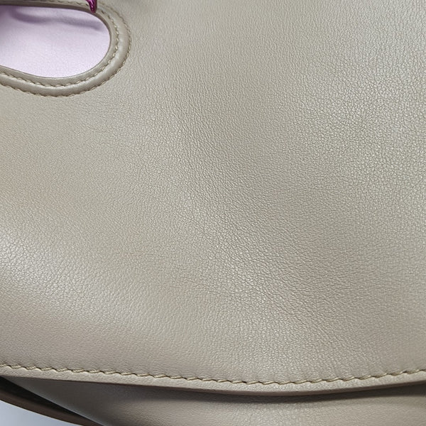 Christian Addict Calfskin Beige