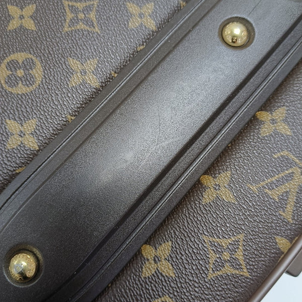 PEGASE Monogram Coated Canvas Brown