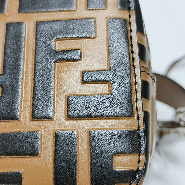 Mon Tresor Mini Calfskin Brown