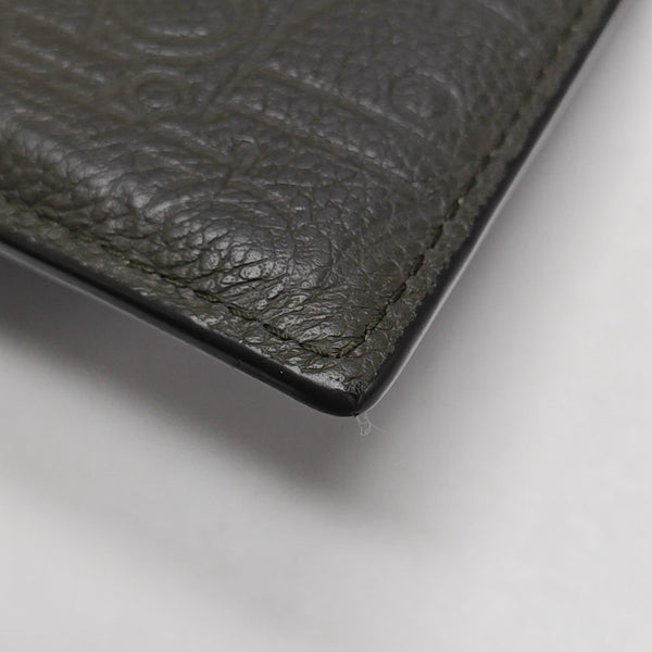 Calfskin Card Holder Green