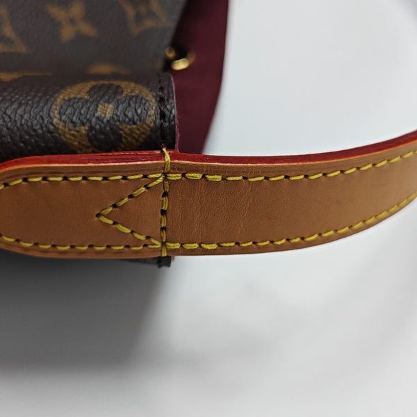 ALL IN Monogram Coated Canvas Brown