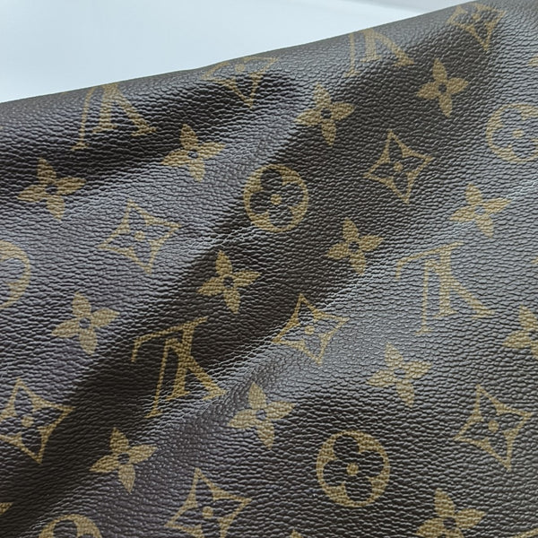 NEVERFULL MM Monogram Coated Canvas Brown