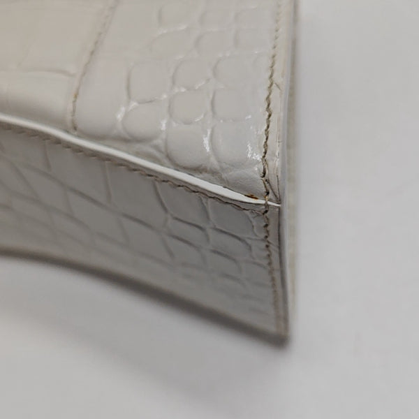 Hourglass XS Calfskin White