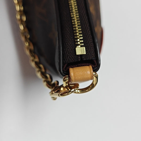 BOULOGNE Nano Monogram Coated Canvas Brown