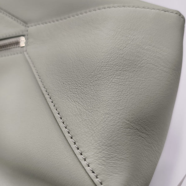 Puzzle Hobo Medium Calfskin Green