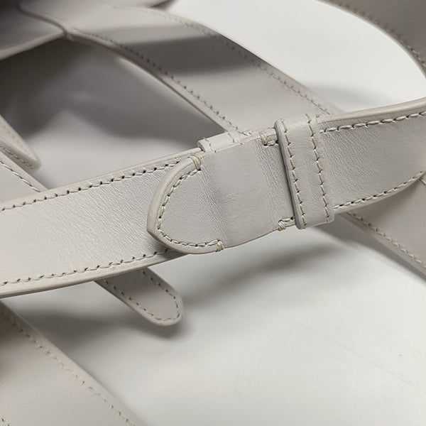 Toujours Medium Cannage Calfskin White