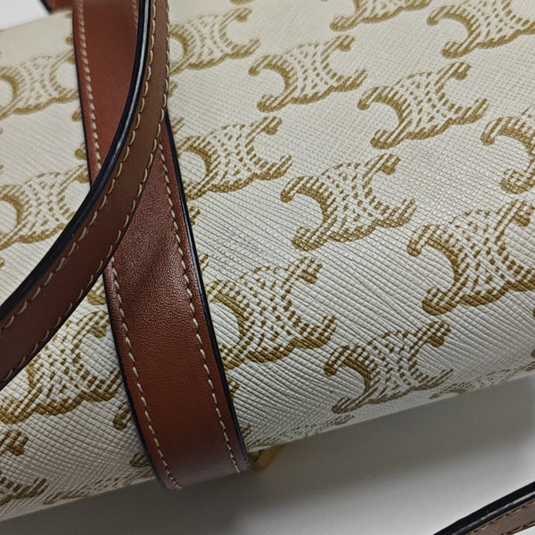 TABOU Mini Coated Canvas White