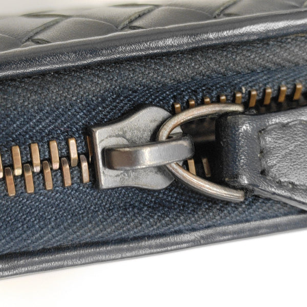 Calfskin Wallet Blue