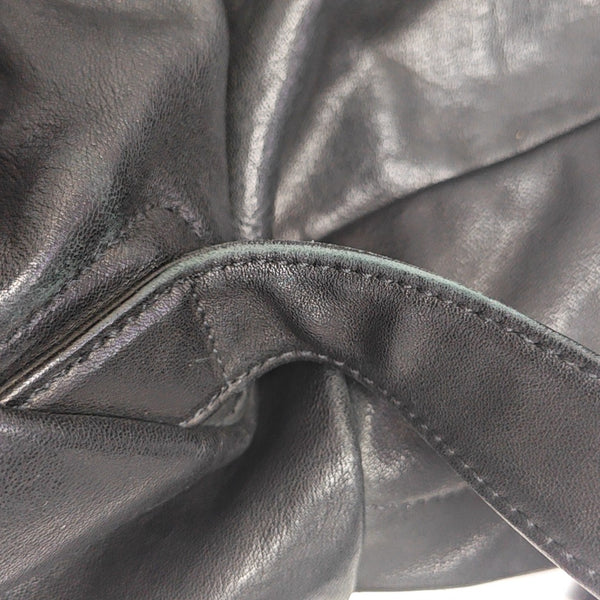 Calfskin Backpack Black