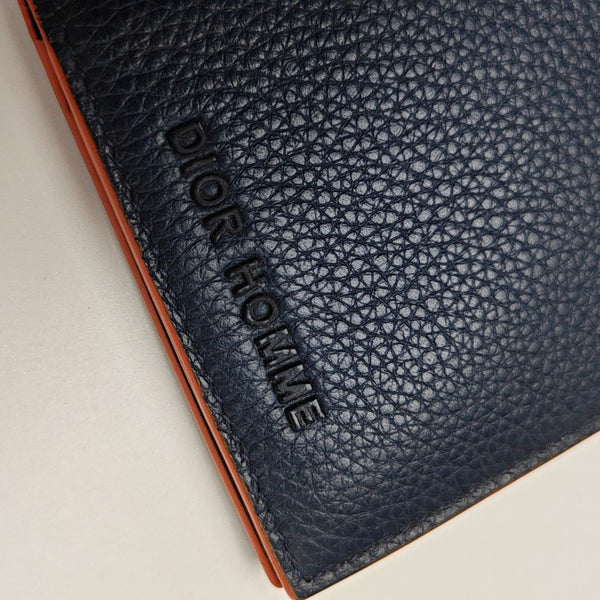 Leather Wallet Blue
