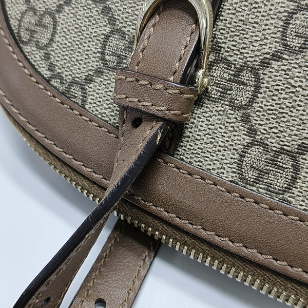 Microguccissima Monogram Coated Canvas Beige