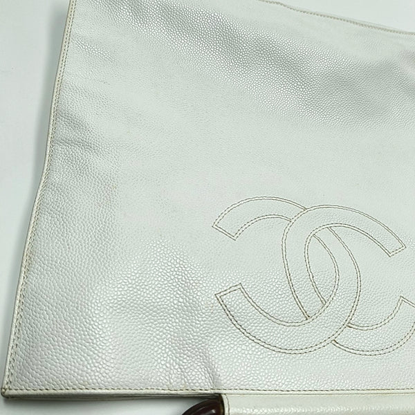 Quilted Leather White