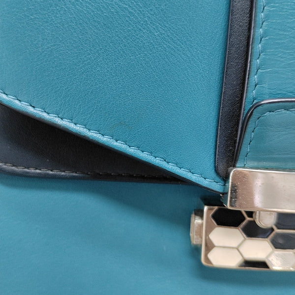 SERPENTI VIPER Calfskin Blue