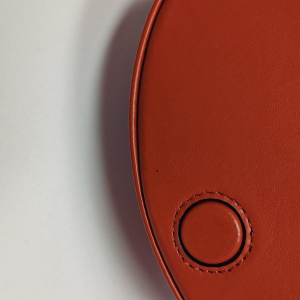 Heel Calfskin Red