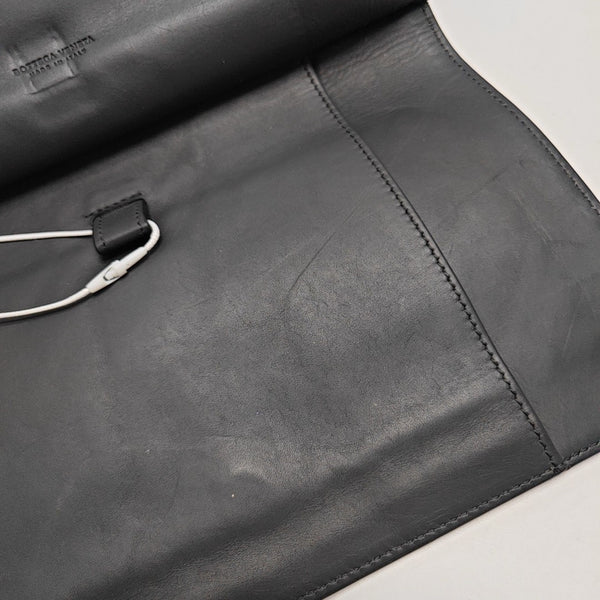 Calfskin Clutch Gray