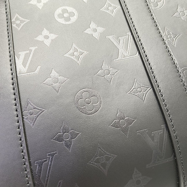 VERY MM Monogram Calfskin Black