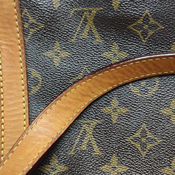 STRESA Monogram Coated Canvas Brown