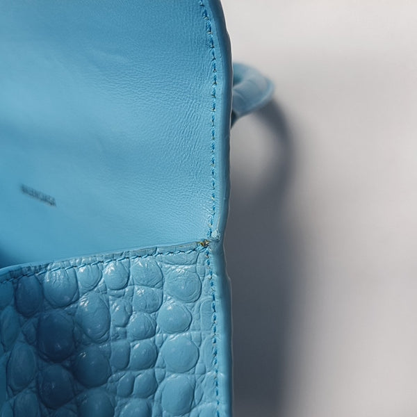 Hourglass XS Calfskin Blue