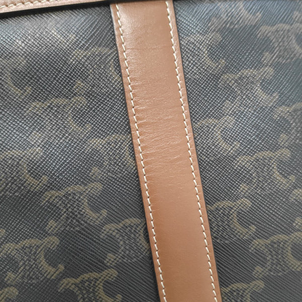 TRIOMPHE CANVAS Medium Coated Canvas Brown