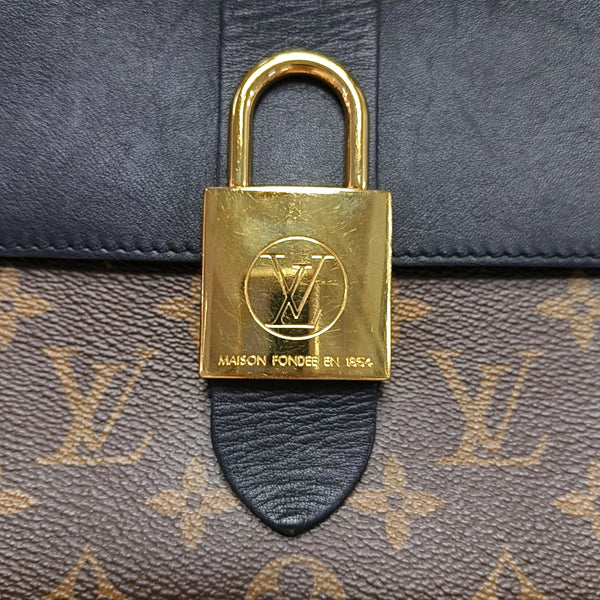 Authenticated pre-owned LOCKY BB Monogram Coated Canvas Brown - Shoulder Bag at Looply