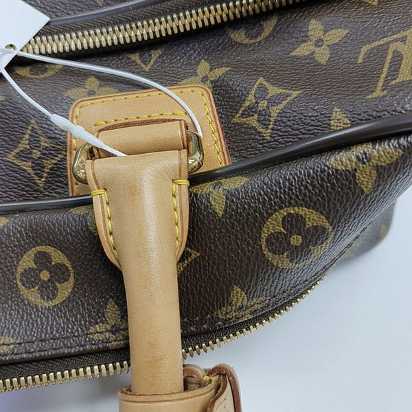 ICARE Monogram Coated Canvas Brown