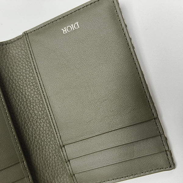 Saddle Mini Oblique Canvas Green