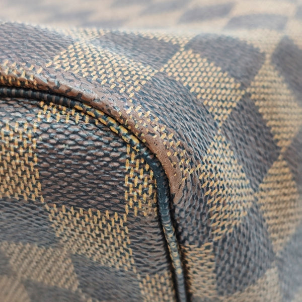 NEVERFULL GM Coated Canvas Brown