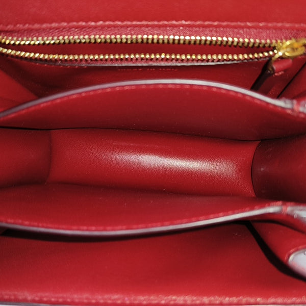 CLASSIC BOX Mini Calfskin Red